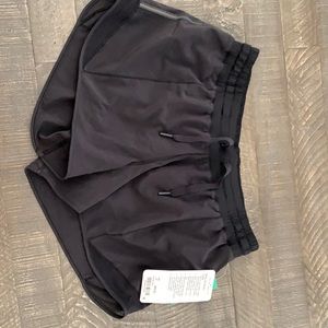 Lululemon!!! Black Hotty Hot Shorts (long)